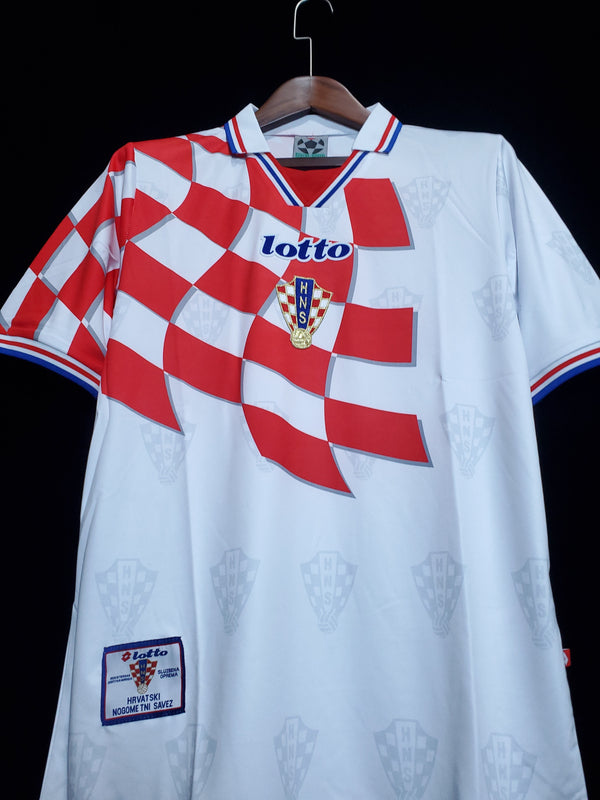 Domači retro dres Hrvaška 1998