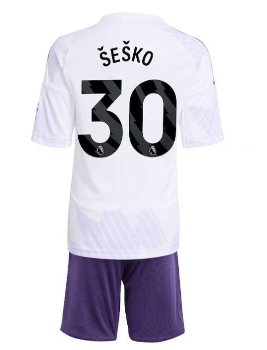 TRETJI OTROŠKI KOMPLET MANCHESTER UNITED 2025/2026 - ŠEŠKO #30