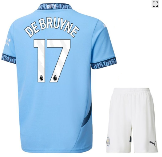 otroski dres de bruyne man city