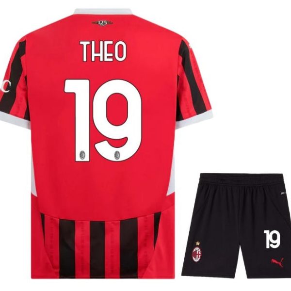 DOMAČI OTROŠKI KOMPLET AC MILAN 2024/25 - THEO 19