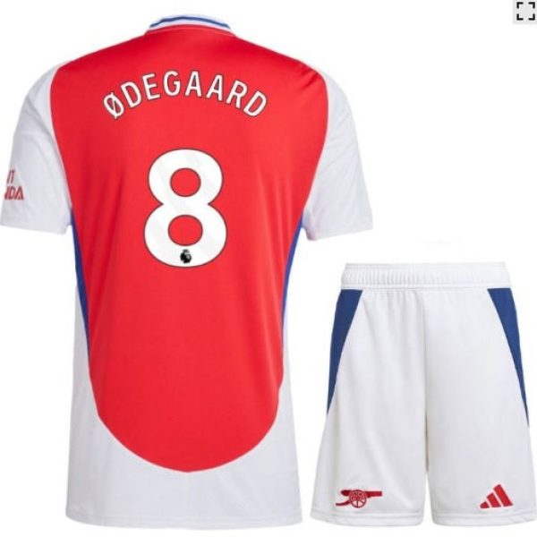 DOMAČI OTROŠKI KOMPLET ARSENAL FC 2024/25 - ODEGAARD 8