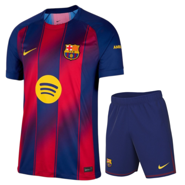 DOMAČI OTROŠKI KOMPLET FC BARCELONA 2025/2026