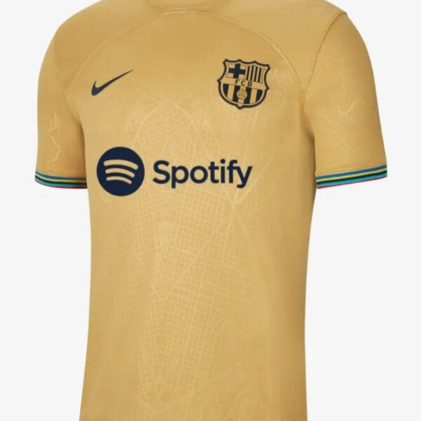 GOSTUJOČI TRETJI DRES FC BARCELONA 2022/23