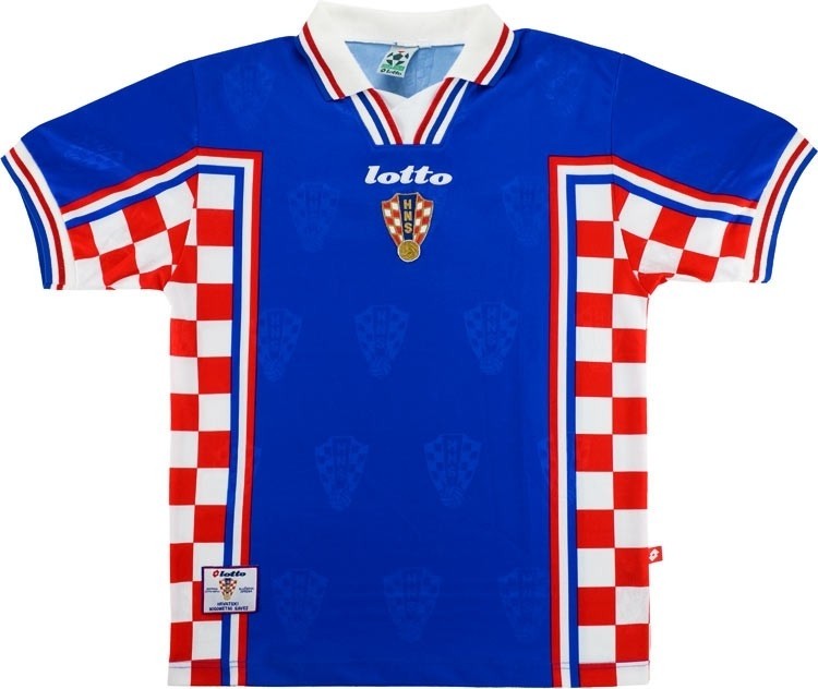 Gostujoči retro dres Hrvaška 1998 - slika 2