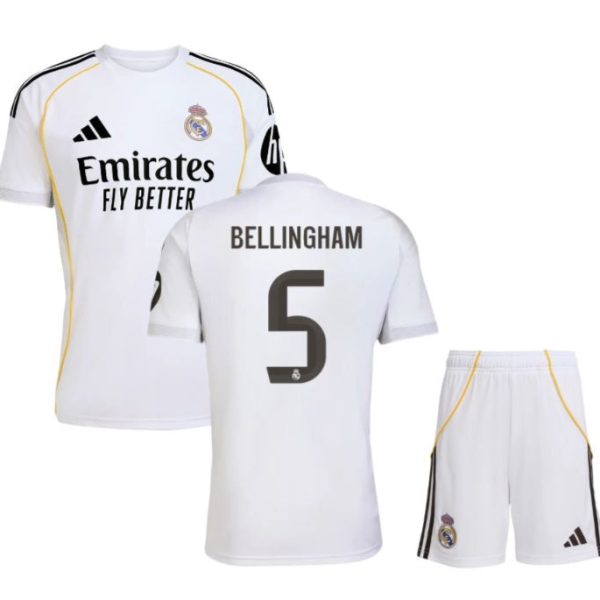 DOMAČI OTROŠKI KOMPLET REAL MADRID 2025/2026 - BELLINGHAM #5