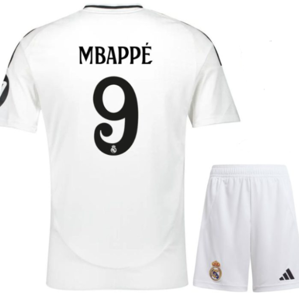 DOMAČI OTROŠKI KOMPLET REAL MADRID 2024/2025 - MBAPPE #9