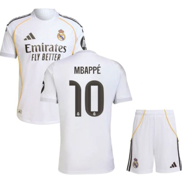 DOMAČI OTROŠKI KOMPLET REAL MADRID 2025/2026 - MBAPPE #10
