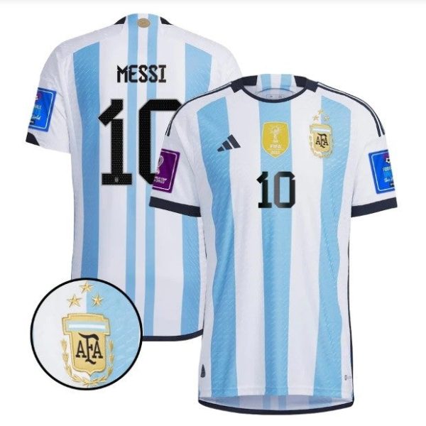 DOMAČI AUTHENTIC DRES ARGENTINA 2022/23 - MESSI - SVETOVNI PRVAKI