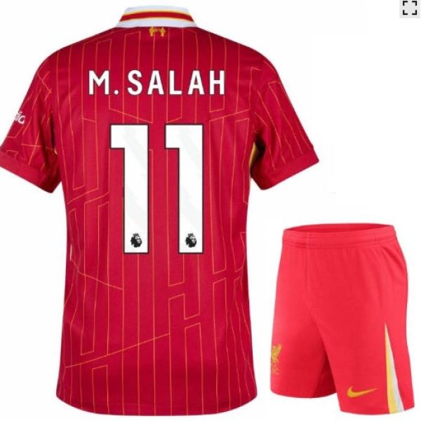 DOMAČI OTROŠKI KOMPLET LIVERPOOL FC 2024/25 - SALAH 11