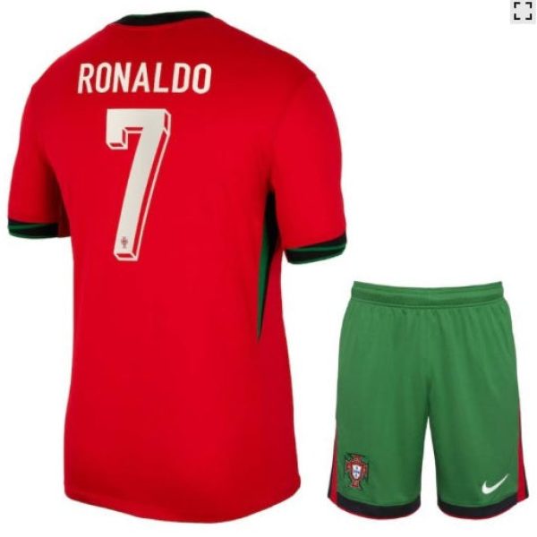 DOMAČI OTROŠKI KOMPLET PORTUGALSKA 2024/25 - RONALDO 7