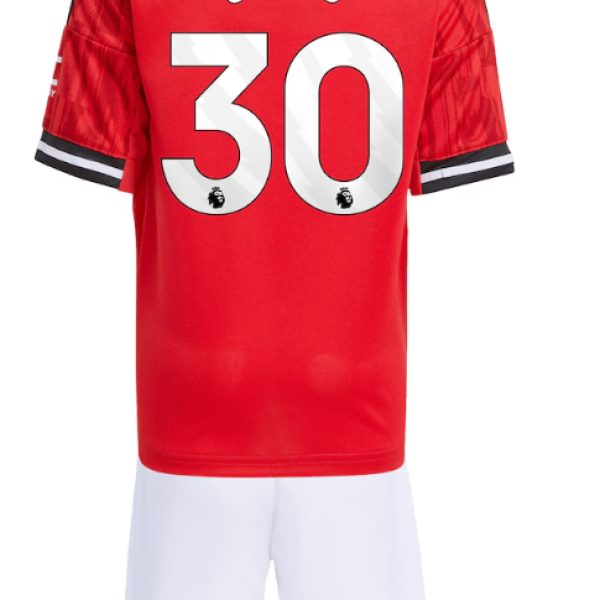 DOMAČI OTROŠKI KOMPLET MANCHESTER UNITED 2025/2026 - ŠEŠKO #30
